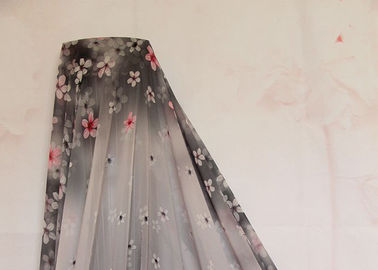 В стиле фанк таможня занавеса/зонтика напечатала ткань одеяния тканей флористическую