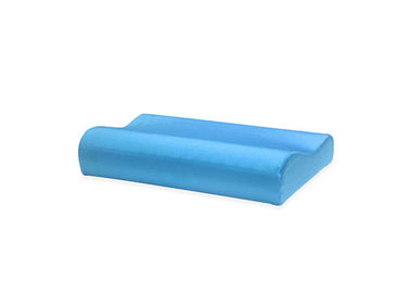 Голубые подушки пены памяти ферзя/подушка шеи перемещения пены памяти