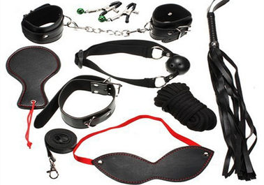 Черные игрушки 8 секса соединяют комплекты, хлыст Silk связи фетиша секса хороший blindfold для пар