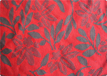 Облегченная красная ткань одеяния ткани платья жаккарда ярдом