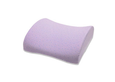Протезный валик поддержки задней части пены памяти подушек, пурпуровый/белизна/синь