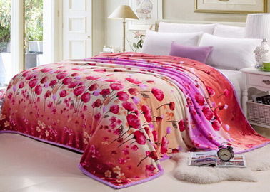 Постельных принадлежностей ватки одеяла Chinalish напечатанная цветком предусматрива толщиных установленная с пакетом полиэтиленового пакета